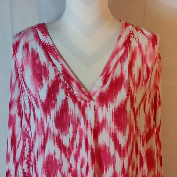 Ana Pink & White Blouse - Picture 2 of 7